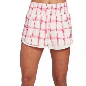 CALIA by Carrie Underwood Pink and White Athletic Shorts